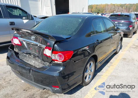 2013 Toyota Corolla S from USA, damaged, VIN 2T1BU4EE4DC001902